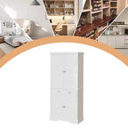 Meuble de rangement haut de cuisine de 71,7 po, buffet de rangement autoportant avec étagères réglables, vaisselier en bois