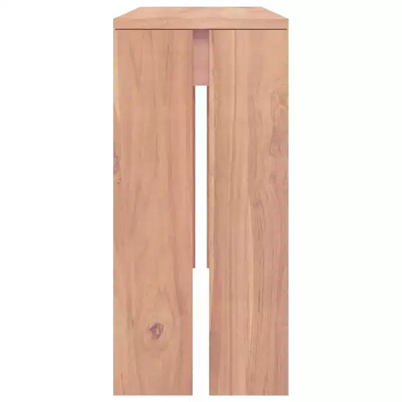 vidaXL Console 110x35x75 cm Bois de teck massif