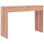 vidaXL Console 110x35x75 cm Bois de teck massif