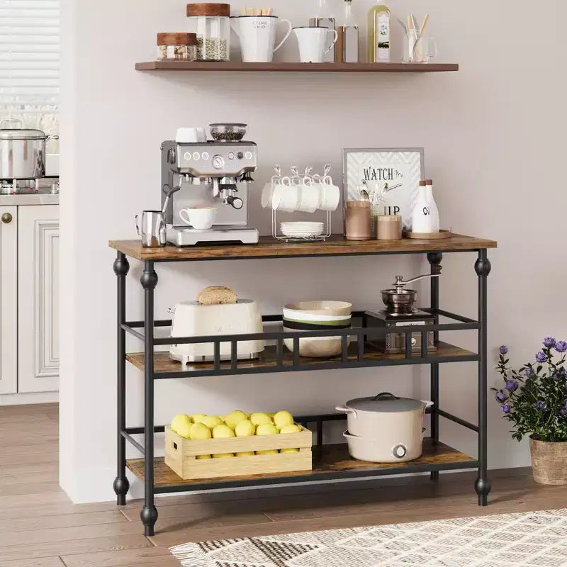 Console, table d'entrée troisième étage, table canapé étroite avec étagère, couloir, salon, petite table canapé