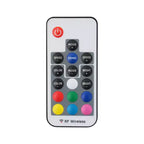 Lit superposé en métal de taille double Whisen avec bandes lumineuses LED (7 couleurs), étagères de rangement ouvertes et crochets