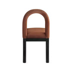 Meridian Furniture, Chaise de salle à manger en velours Conrad