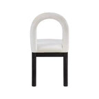 Meridian Furniture, Chaise de salle à manger en velours Conrad