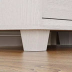 Famapy Grande table de chevet vintage en bois à 3 tiroirs