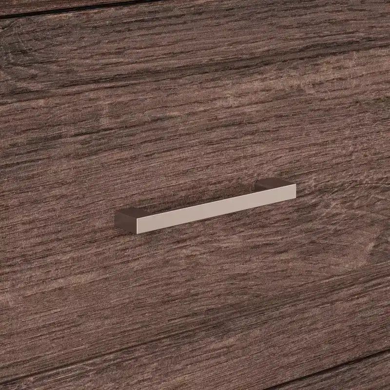 Famapy Grande table de chevet vintage en bois à 3 tiroirs