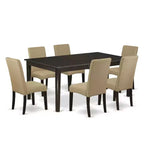Ensemble table de salle à manger en bois massif HomeStock