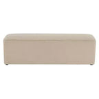 Christopher Knight Home Annette Long pouf moderne rembourré
