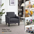 Karl Home | Fauteuil simple de 29,9 pouces de large