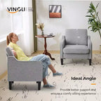 Karl Home | Fauteuil simple de 29,9 pouces de large