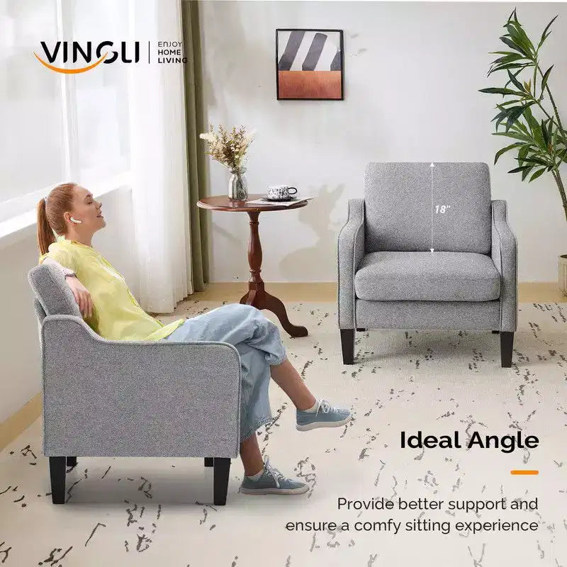 Karl Home | Fauteuil simple de 29,9 pouces de large