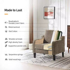Karl Home | Fauteuil simple de 29,9 pouces de large