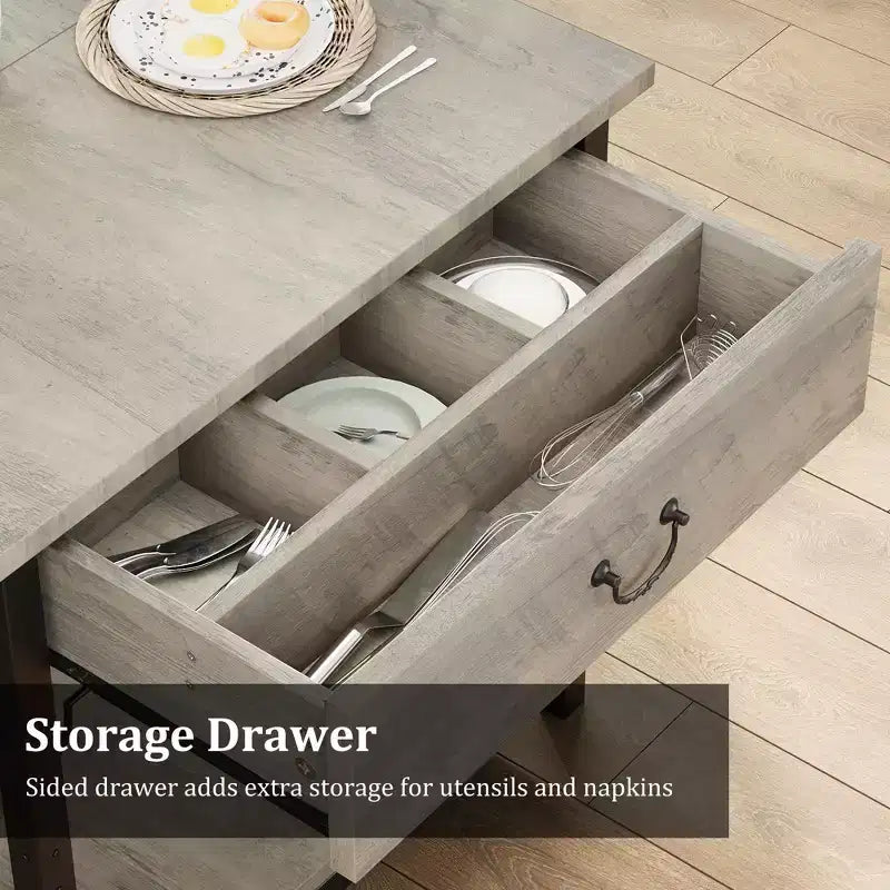 Ensemble de salle à manger pour 4, table de cuisine avec bancs rembourrés, table de salle à manger de cuisine pour petit espace