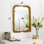 Miroir mural plat en métal Maxax