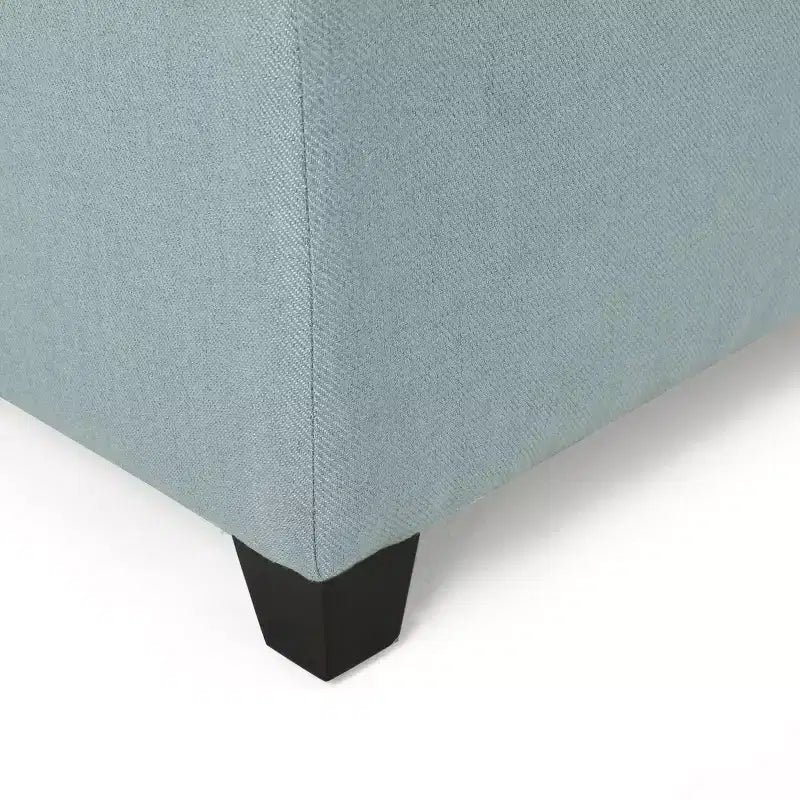 Banc ottoman de rangement capitonné contemporain Gannon GDFStudio