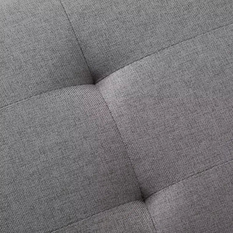 Banc ottoman de rangement capitonné contemporain Gannon GDFStudio