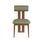 Meridian Furniture, Chaises de salle à manger Dario en cuir vegan, lot de 2