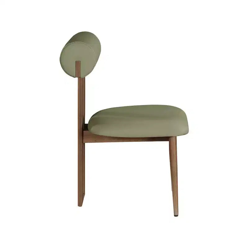 Meridian Furniture, Chaises de salle à manger Dario en cuir vegan, lot de 2