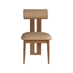 Meridian Furniture, Chaises de salle à manger Dario en cuir vegan, lot de 2