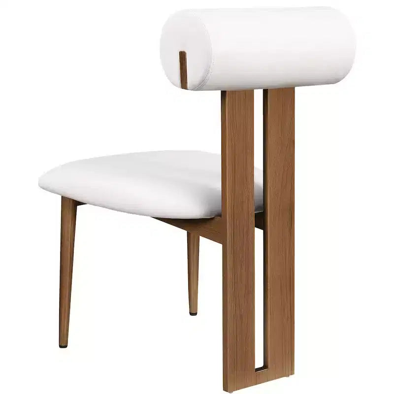 Meridian Furniture, Chaises de salle à manger Dario en cuir vegan, lot de 2