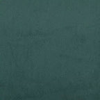 vidaXL Canapé 3 places Velours vert foncé (100 % polyester), métal, textilène