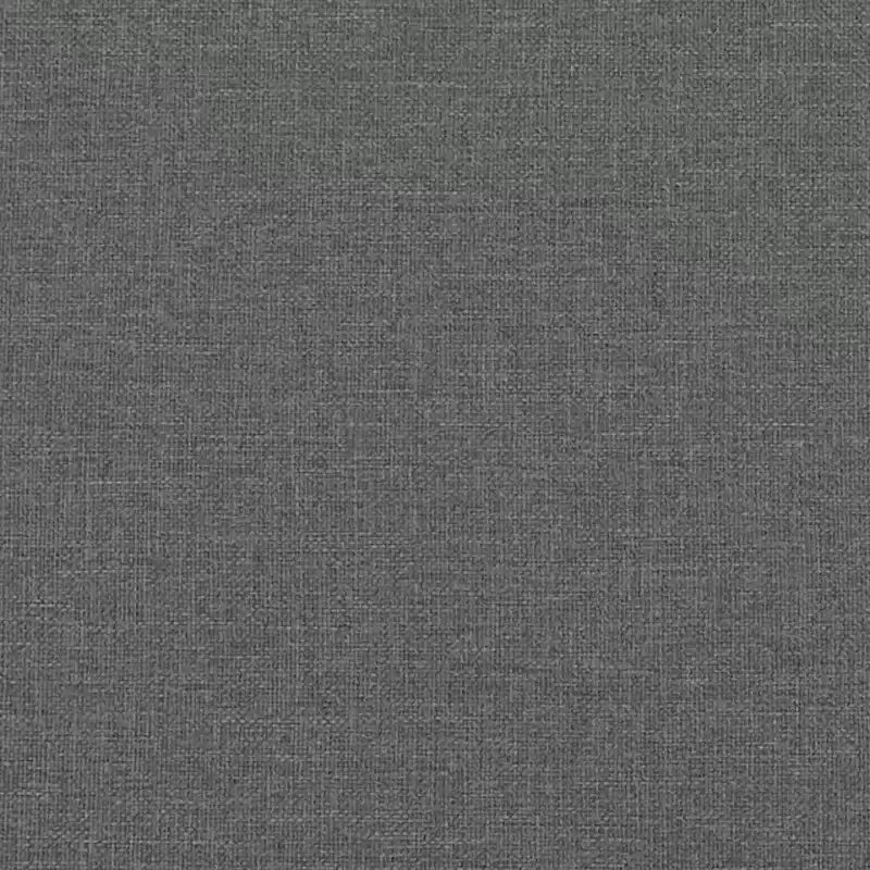 vidaXL Ensemble de canapés Tissu gris foncé (100 % polyester), métal, textilène, contreplaqué