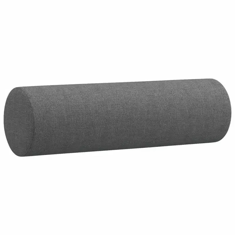 vidaXL Ensemble de canapés Tissu gris foncé (100 % polyester), métal, contreplaqué, textilène