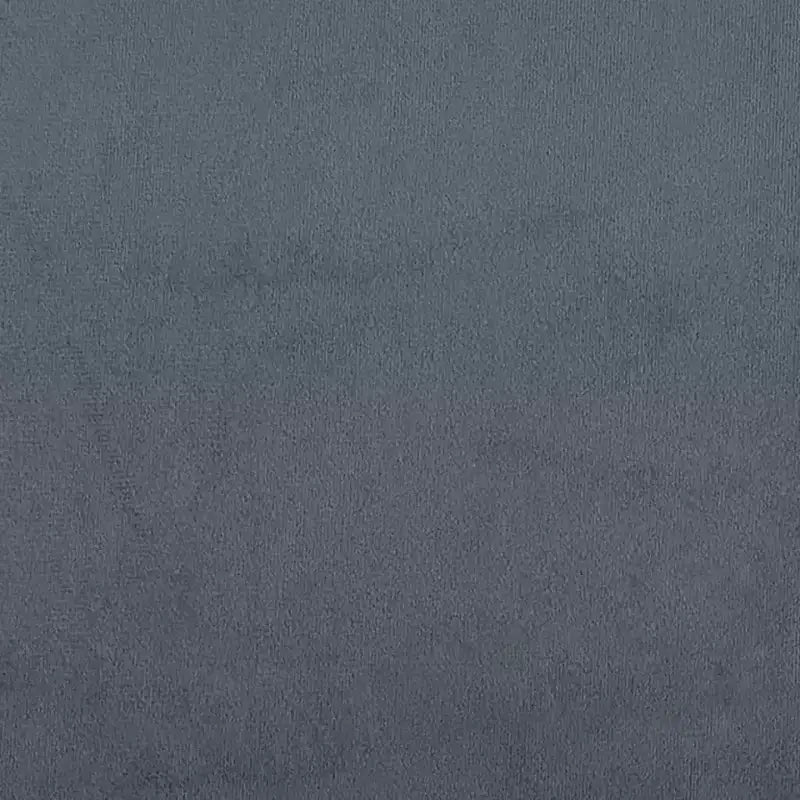 vidaXL Ensemble de canapés Velours gris foncé (100 % polyester), Bois, Plastique Standard