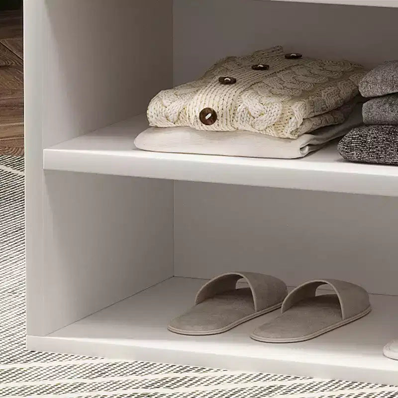 Banc de rangement pour chaussures PB Triamine Sponge Cloth avec meuble de rangement - Durable, multifonctionnel, peu encombrant, assise confortable