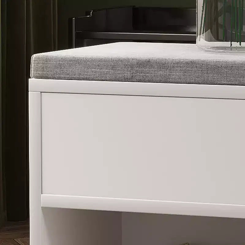 Banc de rangement pour chaussures PB Triamine Sponge Cloth avec meuble de rangement - Durable, multifonctionnel, peu encombrant, assise confortable