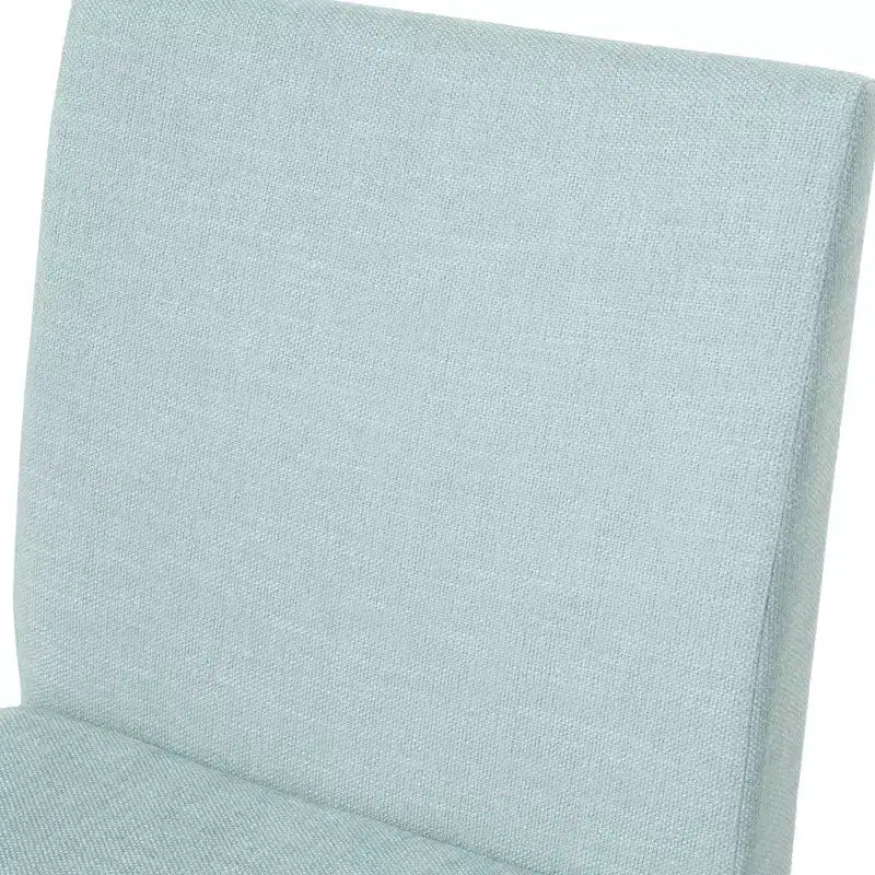 GDFStudio Hampton Chaises de salle à manger sans accoudoirs en tissu de style Mid-Century (Lot de 2)