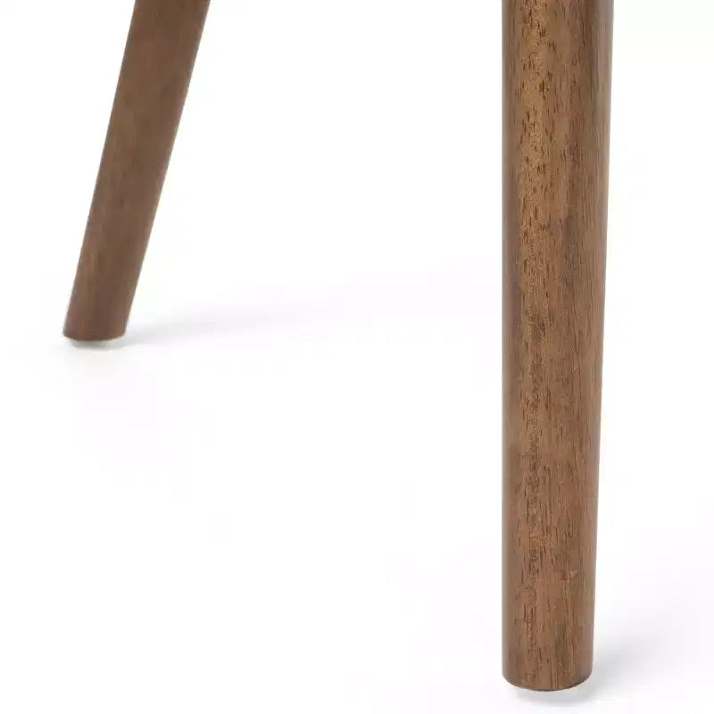 GDFStudio Hampton Chaises de salle à manger sans accoudoirs en tissu de style Mid-Century (Lot de 2)