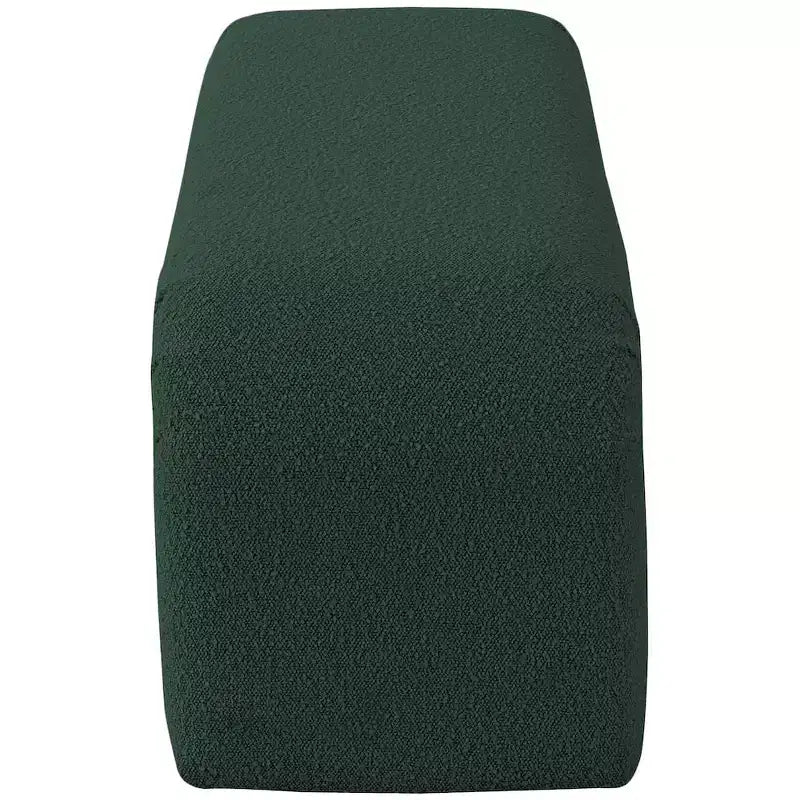 Meridian Furniture, Banc Niagara en tissu Boucle
