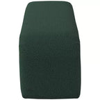 Meridian Furniture, Banc Niagara en tissu Boucle