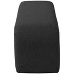 Meridian Furniture, Banc Niagara en tissu Boucle
