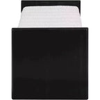 Meridian Furniture, Banc Waverly en tissu bouclé