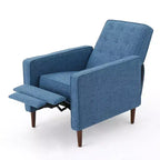 GDFStudio Mason Fauteuils inclinables capitonnés à dossier basculant de style moderne du milieu du siècle