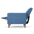 GDFStudio Mason Fauteuils inclinables capitonnés à dossier basculant de style moderne du milieu du siècle