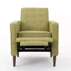 GDFStudio Mason Fauteuils inclinables capitonnés à dossier basculant de style moderne du milieu du siècle