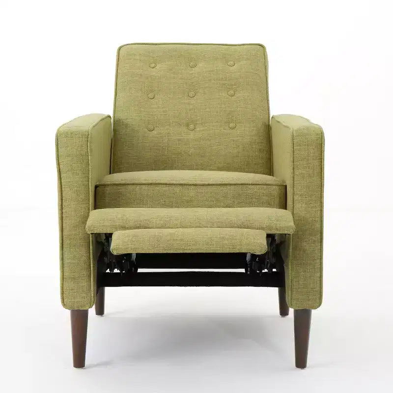 GDFStudio Mason Fauteuils inclinables capitonnés à dossier basculant de style moderne du milieu du siècle