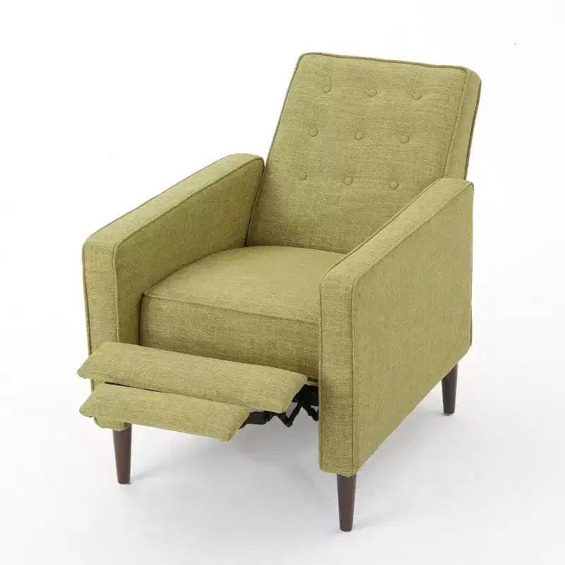 GDFStudio Mason Fauteuils inclinables capitonnés à dossier basculant de style moderne du milieu du siècle
