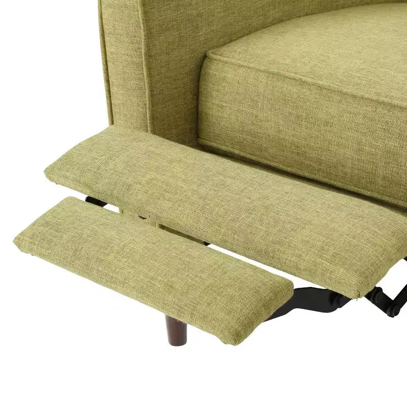 GDFStudio Mason Fauteuils inclinables capitonnés à dossier basculant de style moderne du milieu du siècle