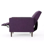 GDFStudio Mason Fauteuils inclinables capitonnés à dossier basculant de style moderne du milieu du siècle