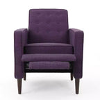 GDFStudio Mason Fauteuils inclinables capitonnés à dossier basculant de style moderne du milieu du siècle
