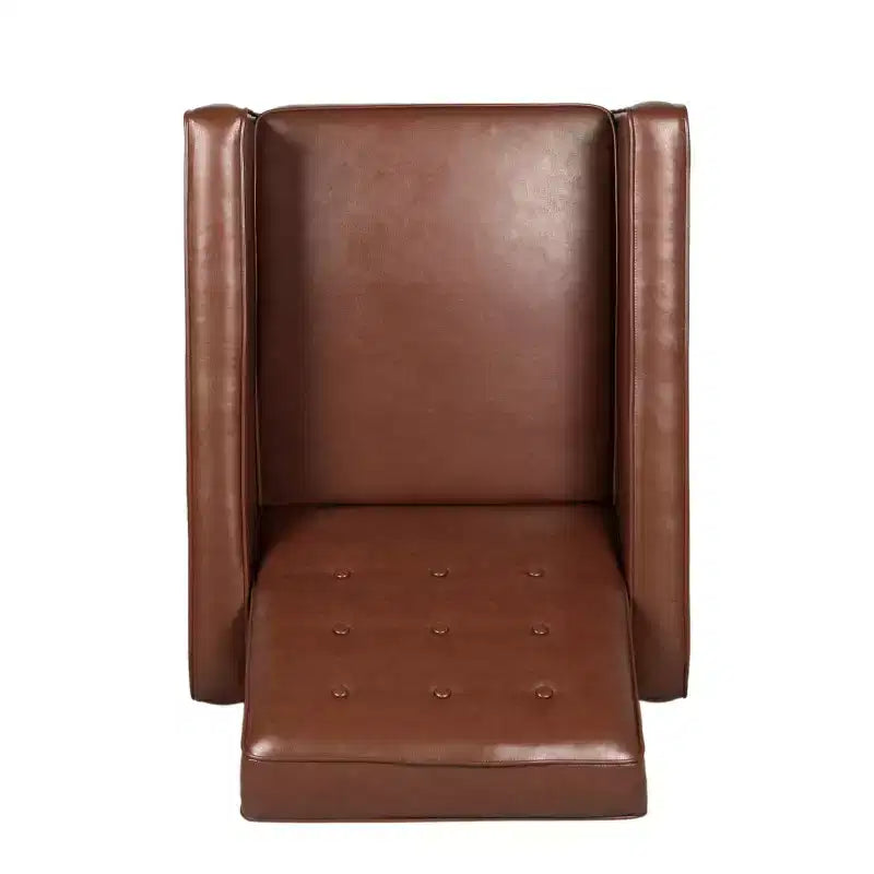 GDFStudio Mason Fauteuils inclinables capitonnés à dossier basculant de style moderne du milieu du siècle