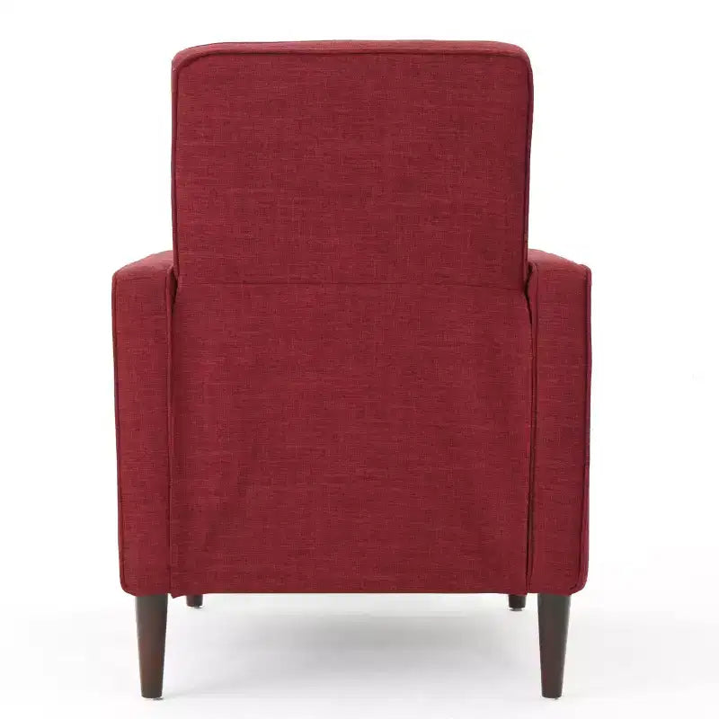 GDFStudio Mason Fauteuils inclinables capitonnés à dossier basculant de style moderne du milieu du siècle