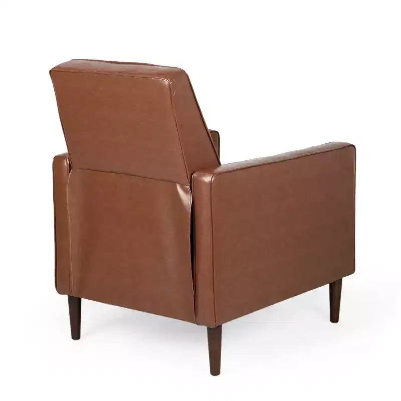 GDFStudio Mason Fauteuils inclinables capitonnés à dossier basculant de style moderne du milieu du siècle