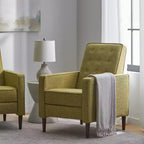 GDFStudio Mason Fauteuils inclinables capitonnés à dossier basculant de style moderne du milieu du siècle