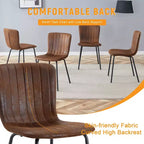 MAYEERTY Ensemble de salle à manger 6 pièces style ferme, Table en bois massif, 4 chaises et banc, Lavis bois naturel