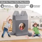 Canapé Enfant GustoWave 12 pièces, Canapé Modulaire pour Enfants stimulant la Créativité, Canapé Sectionnel pour Enfants, Canapé pour Tout-petits