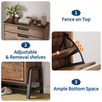 Organisateur de rangement de chaussures GustoWave avec 2 tiroirs basculants et 1 tiroir, meuble à chaussures étroit autoportant, organisateur de rangement de chaussures